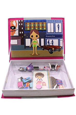 Kız Çocuk Oyuncak Manyetik Puzzle Kitap 71 Parça Erkek Çocuk Oyuncak Eğitici Oyuncaklar