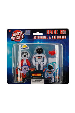 Kız Çocuk Oyuncak Astro Venture Space Set: Astronimals & Astronaut Erkek Çocuk Oyuncak Eğitici Oyunc