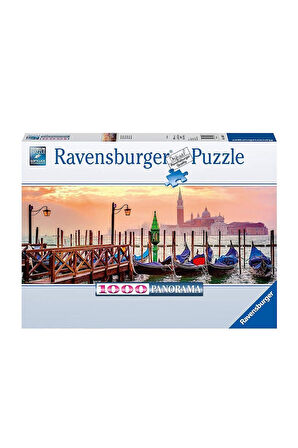 Kız Çocuk Oyuncak 150823 Ravensburger, Gondollar, 1000 Parça Puzzle Erkek Çocuk Oyuncak Eğitici Oyun