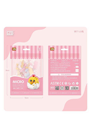 Kız Çocuk Oyuncak LZ8611 LOZ Blok Oyuncak Mini Poşet -Vagon Erkek Çocuk Oyuncak Eğitici Oyuncaklar