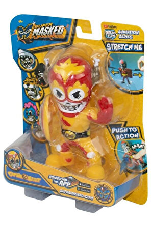 Kız Çocuk Oyuncak Maskeli Süper Strech Captain Nuget 8 Ses Efektli Erkek Çocuk Oyuncak Eğitici Oyunc