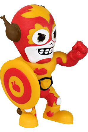 Kız Çocuk Oyuncak Maskeli Süper Strech Captain Nuget 8 Ses Efektli Erkek Çocuk Oyuncak Eğitici Oyunc