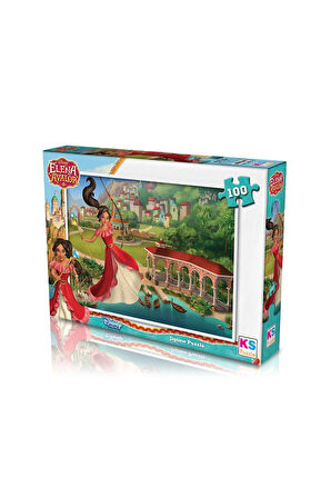 Kız Çocuk Oyuncak ELN714 KS Elena / 100 Parça Puzzle Erkek Çocuk Oyuncak Eğitici Oyuncaklar