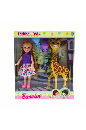 Kız Çocuk Oyuncak Baonier Zürafalı Mini Kız Bebek Erkek Çocuk Oyuncak Eğitici Oyuncaklar