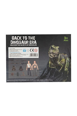 Kız Çocuk Oyuncak Erkek Figürlü Dinozorlu ve Aksesuarlı Oyun Seti Erkek Çocuk Oyuncak Eğitici Oyunca