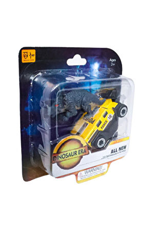 Kız Çocuk Oyuncak Die Cast Metal Hummer Benzeri Araba ve Triceratops Erkek Çocuk Oyuncak Eğitici Oyu