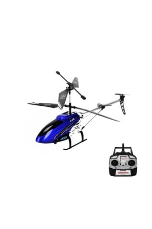 Kız Çocuk Oyuncak Uzaktan Kumandalı Şarjlı Mavi Atmaca Helikopter Erkek Çocuk Oyuncak Eğitici Oyunca