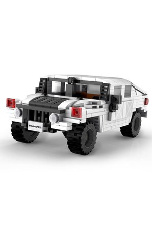 Kız Çocuk Oyuncak C55022W CADA Humvee Jeep Blok Seti 328 Parça-Vagon life Eğiticiic