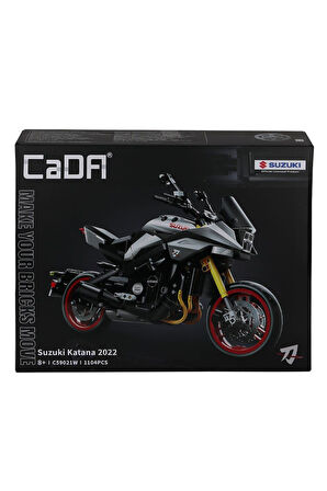 Kız Çocuk Oyuncak C59021W CADA Suzuki Katana 2022 Blok Seti 1104 Parça -Vagon li