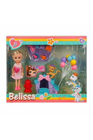Kız Çocuk Oyuncak 2975 Belissa ve Sevimli Hayvanları - 1adet Stokta Olan Gönderi