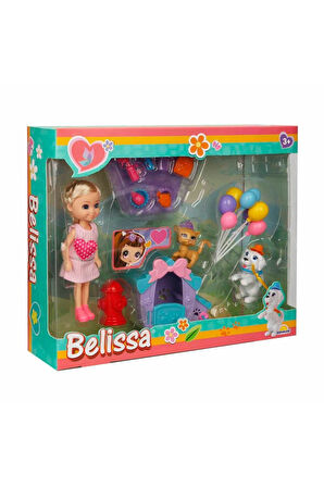 Kız Çocuk Oyuncak 2975 Belissa ve Sevimli Hayvanları - 1adet Stokta Olan Gönderi