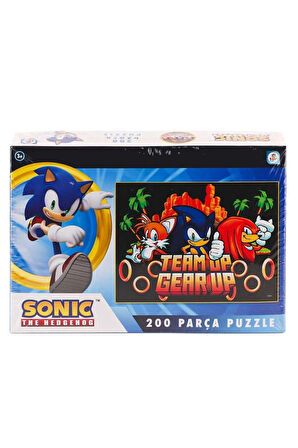 Kız Çocuk Oyuncak SONİC 200 PARÇA PUZZLE -LÇ Erkek Çocuk Oyuncak Eğitici Oyuncaklar