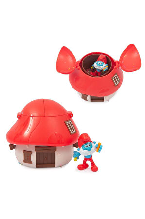 Kız Çocuk Oyuncak PUF38000 Şirinler Sürpriz Mantar Evi Oyun Seti - - 1adet Fiyat