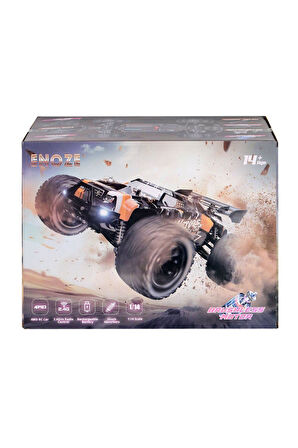 Kız Çocuk Oyuncak 001E Kumandalı 4x4 Fırçası Motor 1:14 Gaser Arazi Aracı -Gepet