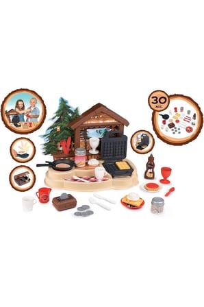 Kız Çocuk Oyuncak 7600310557 Gourmand Chalet Dağ Evi Gurme Tüccarı -Smoby Eğiticiic