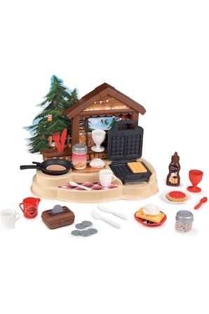 Kız Çocuk Oyuncak 7600310557 Gourmand Chalet Dağ Evi Gurme Tüccarı -Smoby Eğiticiic