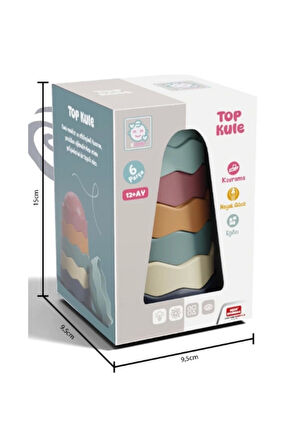Kız Çocuk Oyuncak Top Kule 6 Parça Erkek Çocuk Oyuncak Eğitici Oyuncaklar