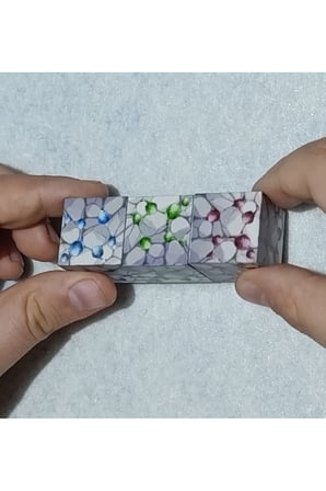 Kız Çocuk Oyuncak Megacraft 9 Parça Zümrüt Kızıltaş Elmas Blok Erkek Çocuk Oyuncak Eğitici Oyuncakla