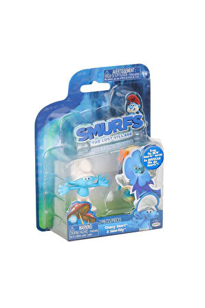 Kız Çocuk Oyuncak SRN 96562 Şirinler 2li Figür Set -Necotoys - 1adet Stokta Olan