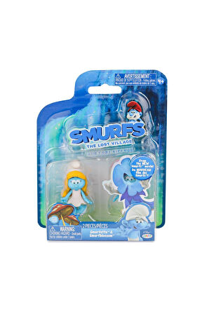 Kız Çocuk Oyuncak SRN 96562 Şirinler 2li Figür Set -Necotoys - 1adet Stokta Olan