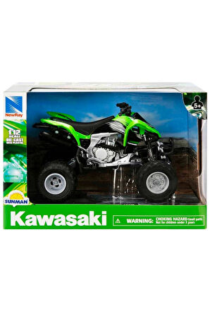 Kız Çocuk Oyuncak 1:12 Kawasaki KFX 450R Motor Erkek Çocuk Oyuncak Eğitici Oyuncaklar