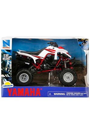 Kız Çocuk Oyuncak 1:12 Yamaha Raptor 660 R 2005 Atv Model Motor Erkek Çocuk Oyuncak Eğitici Oyuncakl