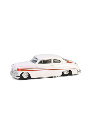 Kız Çocuk Oyuncak Greenlight 1/64 California Lowriders Series 6- 1950 Mercury Ei