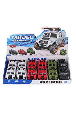 Kız Çocuk Oyuncak JW567-172 Sürtmeli Kapısı Açılan Zırhlı Araçlar - 1adet Stokta