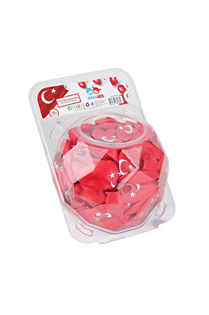 Kız Çocuk Oyuncak STR-140 Bayrak Balon 100lü Erkek Çocuk Oyuncak Eğitici Oyuncaklar