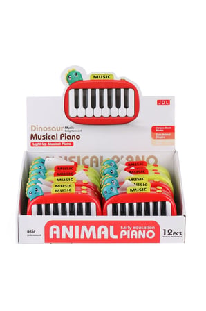 Kız Çocuk Oyuncak 8898-1B Dinazor Işıklı Müzikal Baby Piano - 1adet Fiyatıdır Eğ