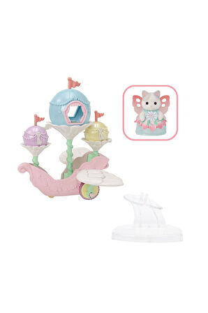 Kız Çocuk Oyuncak 5827 Sylvanian Families Çiçekli Masal Gökyüzü Gemisi +4 yaş Eğ