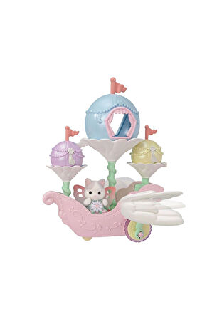 Kız Çocuk Oyuncak 5827 Sylvanian Families Çiçekli Masal Gökyüzü Gemisi +4 yaş Eğ