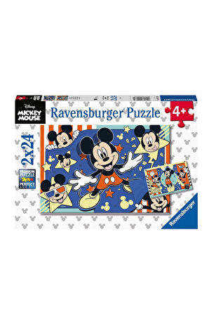 Kız Çocuk Oyuncak 55784 Start the film 2x24 parça Ravensburger Puzzle Erkek Çocuk Oyuncak Eğitici Oy