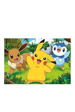 Kız Çocuk Oyuncak 56682 Pokemon 2x24 parça Ravensburger Puzzle Erkek Çocuk Oyuncak Eğitici Oyuncakla