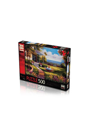 Kız Çocuk Oyuncak KS Puzzle 500 Parça Fıve O Clock Tea Beş Çayı Erkek Çocuk Oyuncak Eğitici Oyuncakl