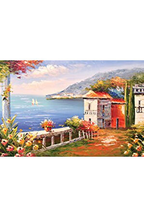 Kız Çocuk Oyuncak KS Puzzle 500 Parça Garden Sea Erkek Çocuk Oyuncak Eğitici Oyuncaklar