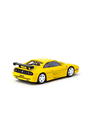 Kız Çocuk Oyuncak Tarmac Works X iXO Models 1/64 Ferrari F355 Challenge Yellow E