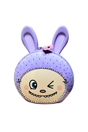 Kız Çocuk Oyuncak Kilitli Metal Kulak Kumbara Erkek Çocuk Oyuncak Eğitici Oyuncaklar