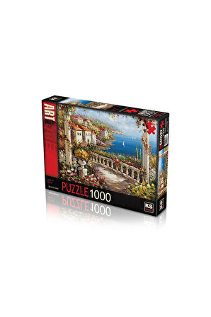 Kız Çocuk Oyuncak KS Puzzle 1000 Parça Land Of Peace Barış Ülkesi Erkek Çocuk Oyuncak Eğitici Oyunca
