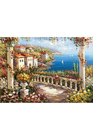 Kız Çocuk Oyuncak KS Puzzle 1000 Parça Land Of Peace Barış Ülkesi Erkek Çocuk Oyuncak Eğitici Oyunca