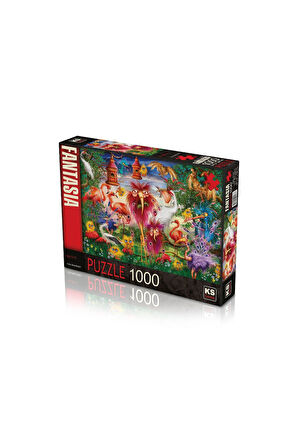 Kız Çocuk Oyuncak KS Puzzle 1000 Parça Ugly Birds Çirkin Kuşlar Erkek Çocuk Oyuncak Eğitici Oyuncakl
