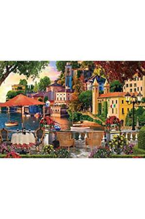 Kız Çocuk Oyuncak KS Puzzle 1000 Parça İtalian Coast İtalyan Sahili Erkek Çocuk Oyuncak Eğitici Oyun