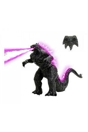 Kız Çocuk Oyuncak Jada 1/12 Uzaktan Kumandalı Godzilla Heat-Ray Breath Erkek Çocuk Oyuncak Eğitici O