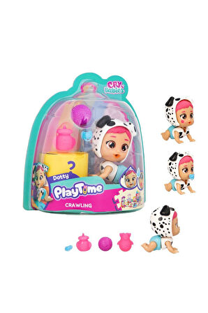 Kız Çocuk Oyuncak CYP00000 Cry Babies Play Time Mini Bebek -1adet stokta olan gö