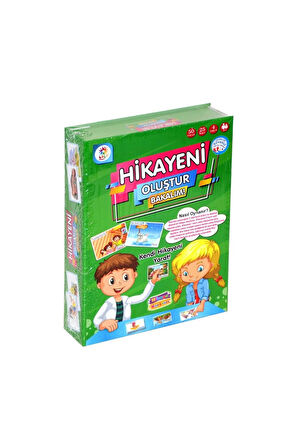 Kız Çocuk Oyuncak HİKAYENİ OLUŞTUR BAKALIM Erkek Çocuk Oyuncak Eğitici Oyuncaklar