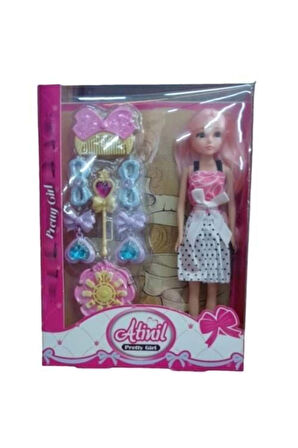 Kız Çocuk Oyuncak ATİNİL PRETTY GİRL BEBEK Erkek Çocuk Oyuncak Eğitici Oyuncaklar