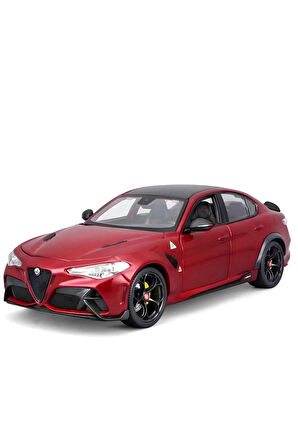 Kız Çocuk Oyuncak 1:18 Alfa Romeo Giulia GTAm Model Araba Erkek Çocuk Oyuncak Eğitici Oyuncaklar