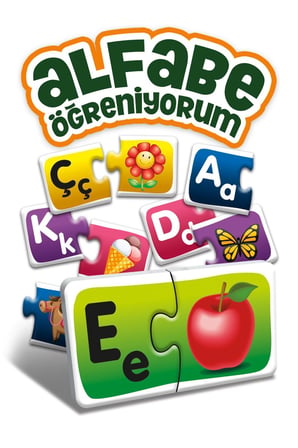 Kız Çocuk Oyuncak KS Games Erkek Çocuk Oyuncak Eğitici Oyunlar Alfabe Harf Eşleştirme Oyunu Erkek Ço