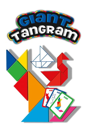 Kız Çocuk Oyuncak KS Games Erkek Çocuk Oyuncak Eğitici Oyunlar Gıant Tangram Erkek Çocuk Oyuncak Eği