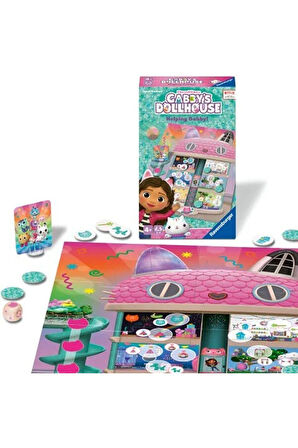 Kız Çocuk Oyuncak 248100 Ravensburger - Gabbys Dollhouse - Seyahat Boy Kutu Oyun